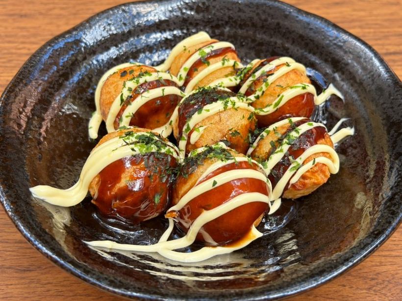 揚げたこ焼き