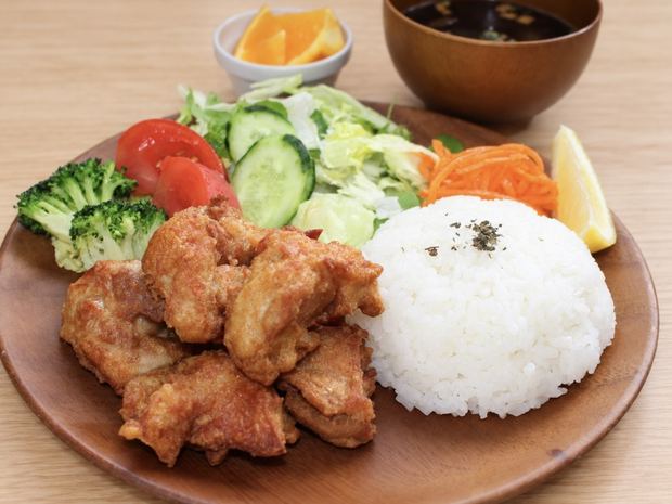 もち粉ザンギプレート