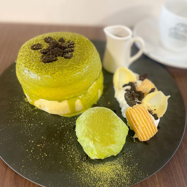 抹茶ティラミスパンケーキ