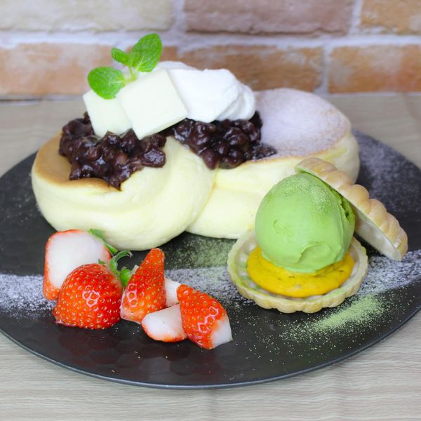 北海道産あんバターパンケーキ